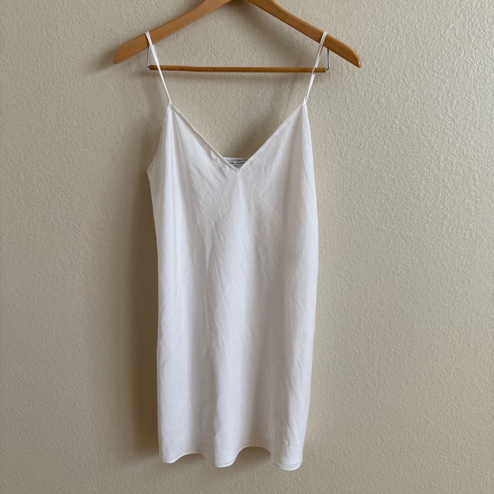 Diane Von Furstenberg White Chemise Size S